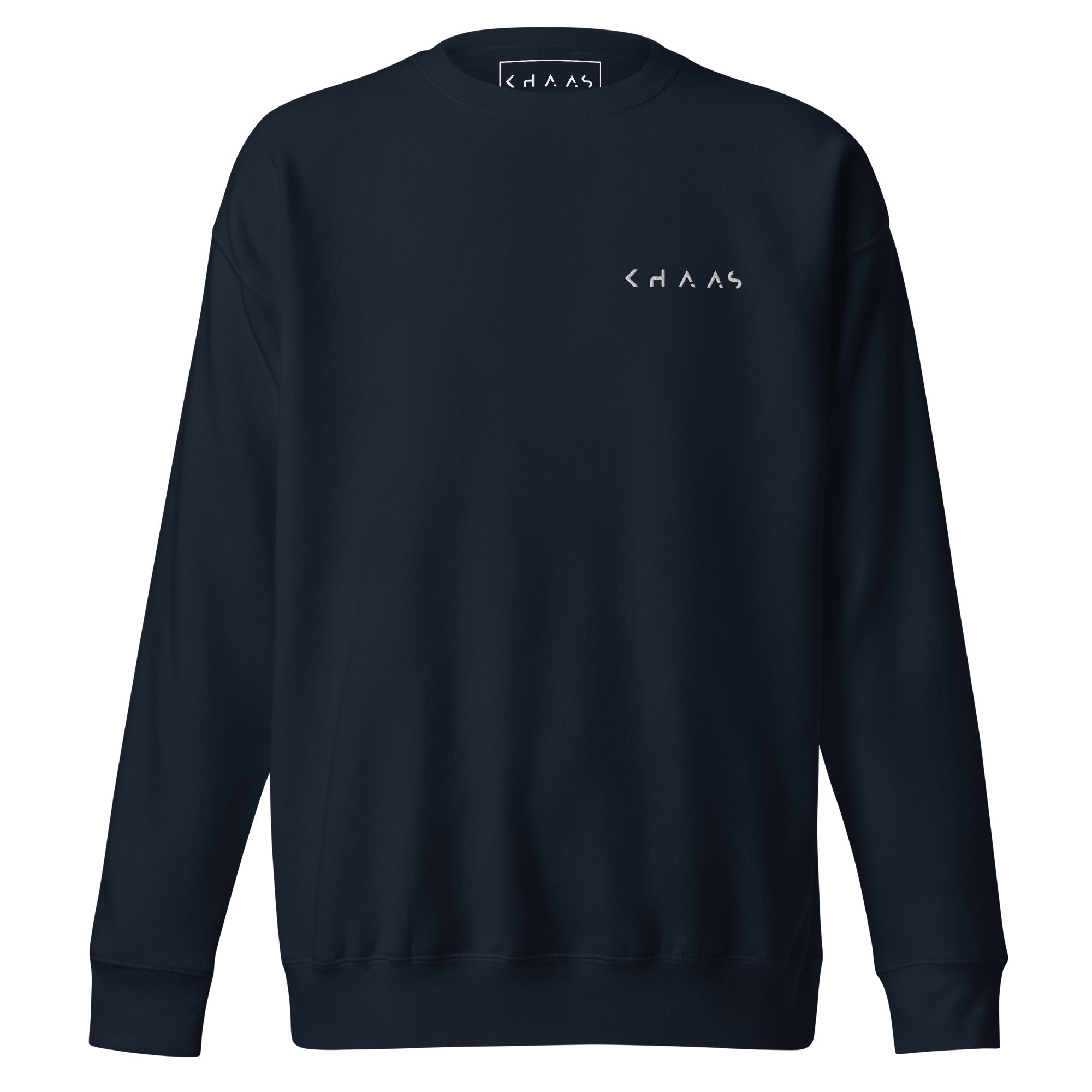 Navy - KHAAS Embroidered Sweatshirt | LT